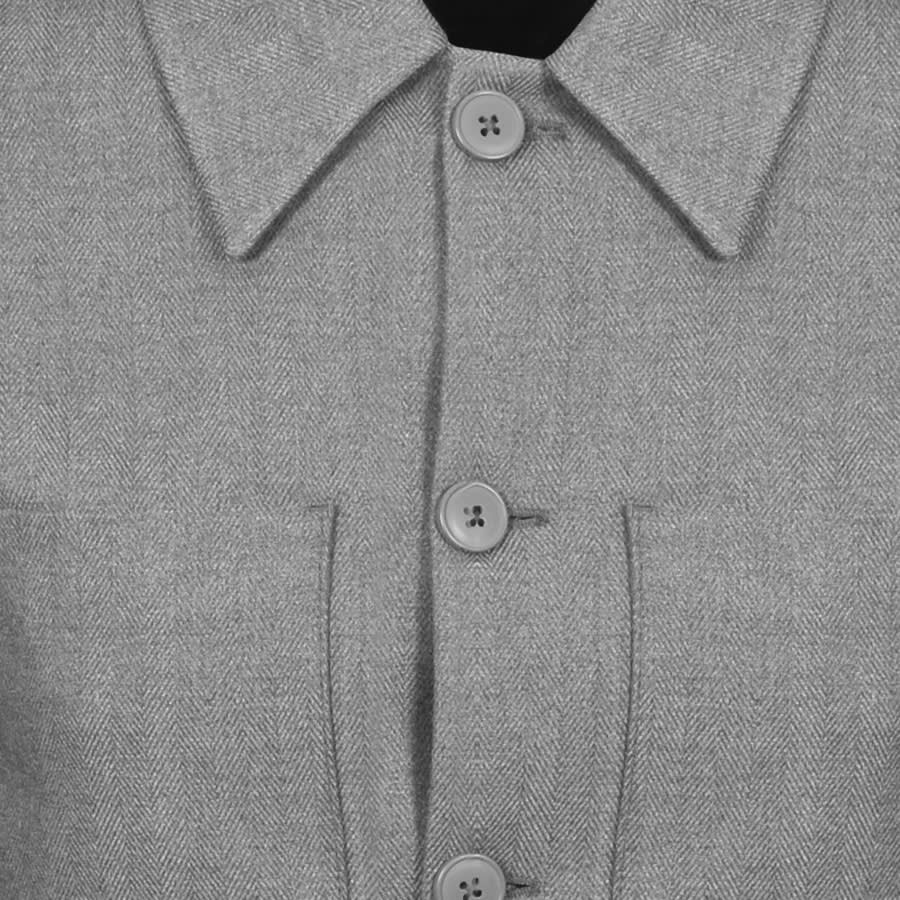Alternative Image for ProductLes Deux Marseille Herringbone Jacket Grey3
